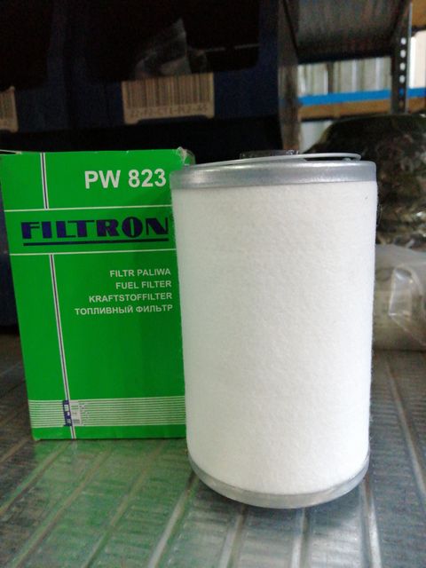 Элемент фильтрующий тонкой очистки топлива FILTRON PW 823 SHAANXI (Шанкси) SHACMAN SHANTUI SD16