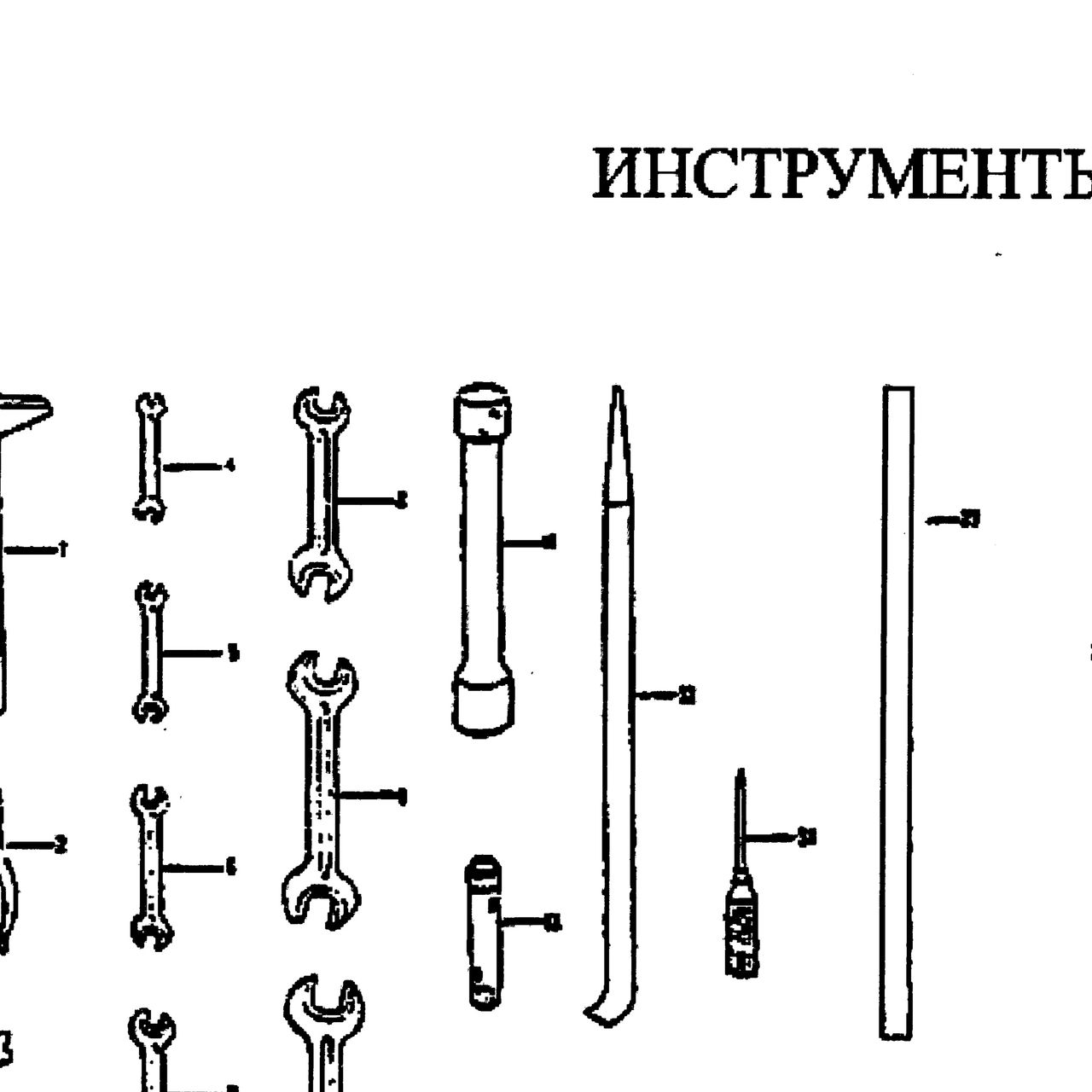 6-гранник - балонник — положение на схеме Инструменты