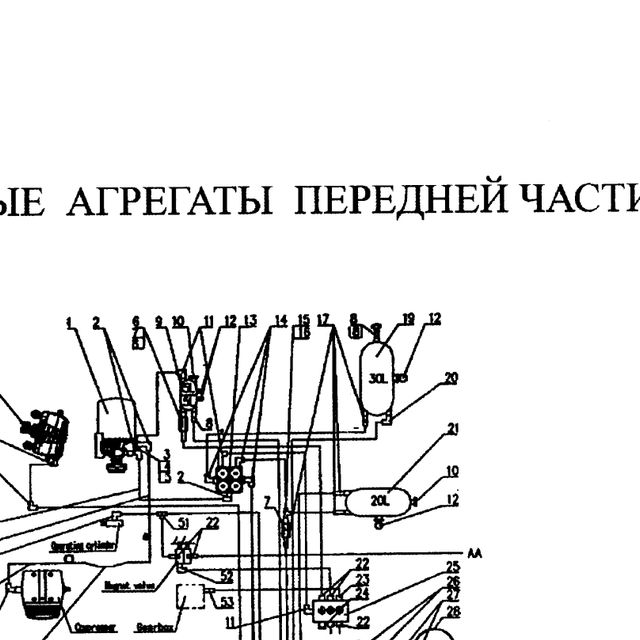 прямой штуцер — положение на схеме Передняя тормозная система.