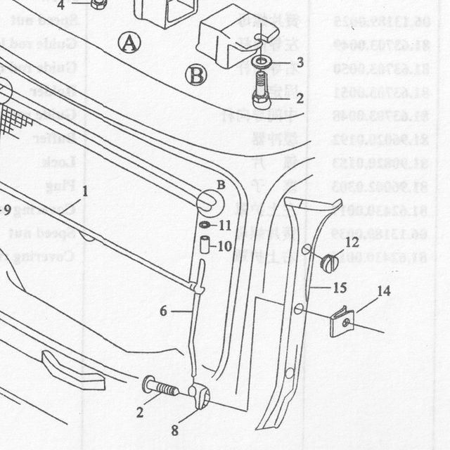 Замок — положение на схеме Солнцезашитная шторка на стекло