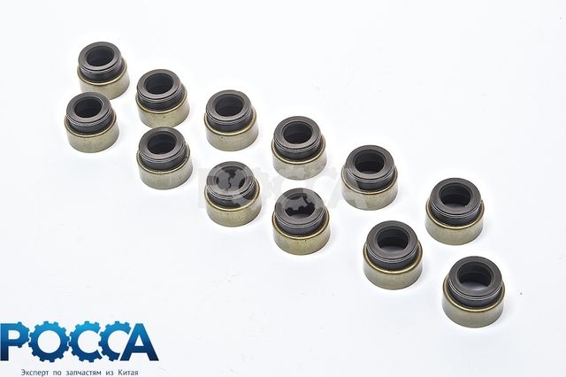 Колпачок маслосъемный 6M16 Baudouin WD615 WP10 HOWO (Хово) SHAANXI (Шанкси) SHACMAN (Шакман) D16mm