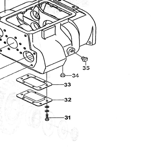 Пробка сливная КПП — положение на схеме кожух сцепления и корпус кпп