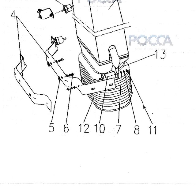 WG9925190011 — положение на схеме Воздухозаборник D10