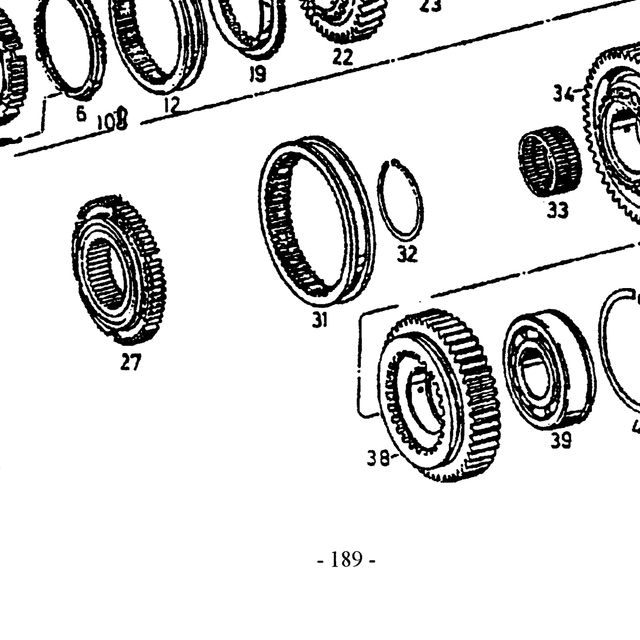 соединительная муфта 1-2-й передач — положение на схеме Вторвал ZF S6-120
