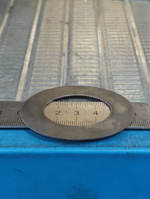 Шайба шкворня d36m D60mm w1mm