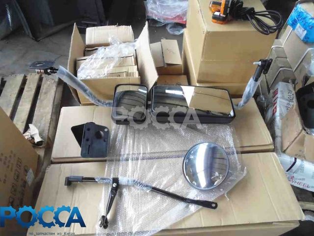 Зеркало заднего вида правое с кронштейном SHAANXI (Шанкси) SHACMAN (Шакман) F2000