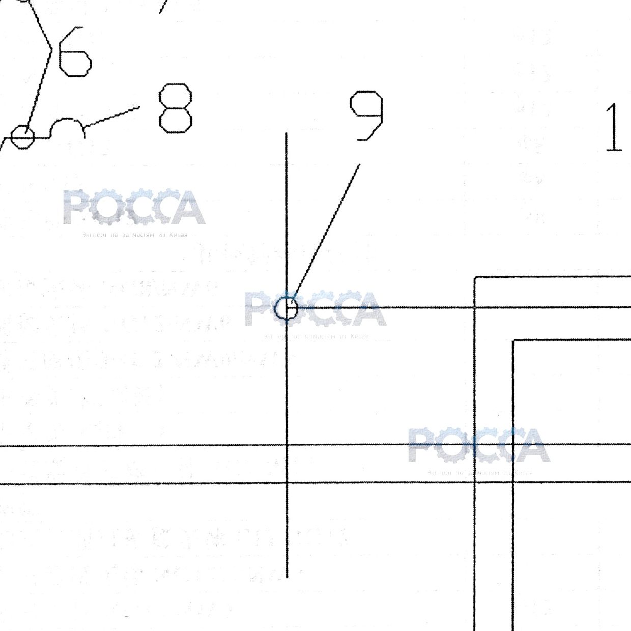 Деталь по артикулу WG9000361013 — положение на схеме Тормозные фитинги, трубки 6.1.6.7