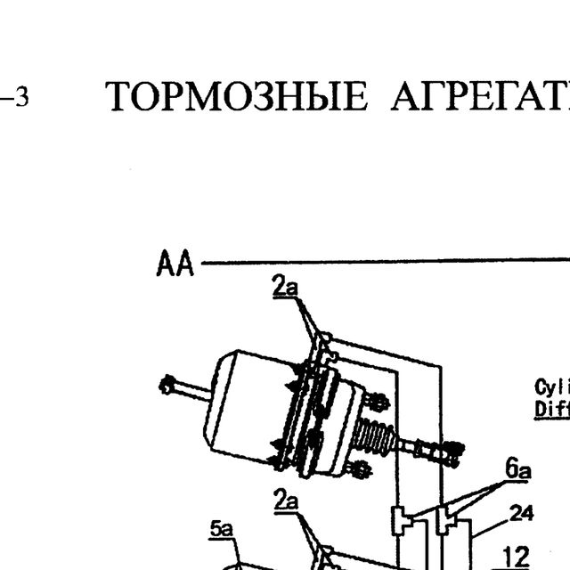 штуцер — положение на схеме Задняя тормозная система.