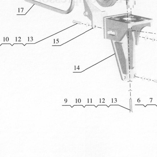 Шайба FAW J6L OE — положение на схеме Воздушный компрессор  125z (JH2L JH2M)