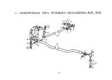 Схема Поперечная тяга рулевого механизма 4x4 6x6
