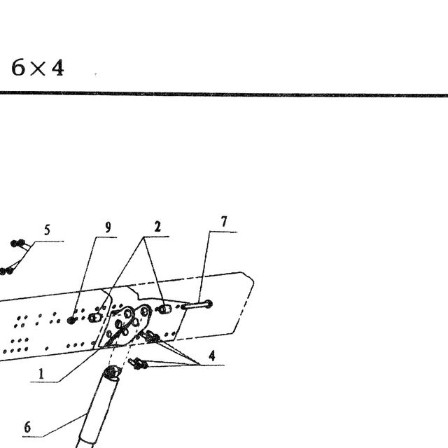 Болт заднего амортизатора верхний X6000 (ORIGINAL) SHACMAN 81.91020.0674 — положение на схеме Амортизатор задний 6х4