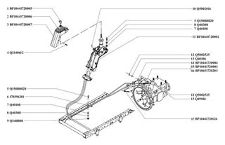 Схема Механизм переключения (М/Т) BAW (Бав) · 1065 · LC5T35