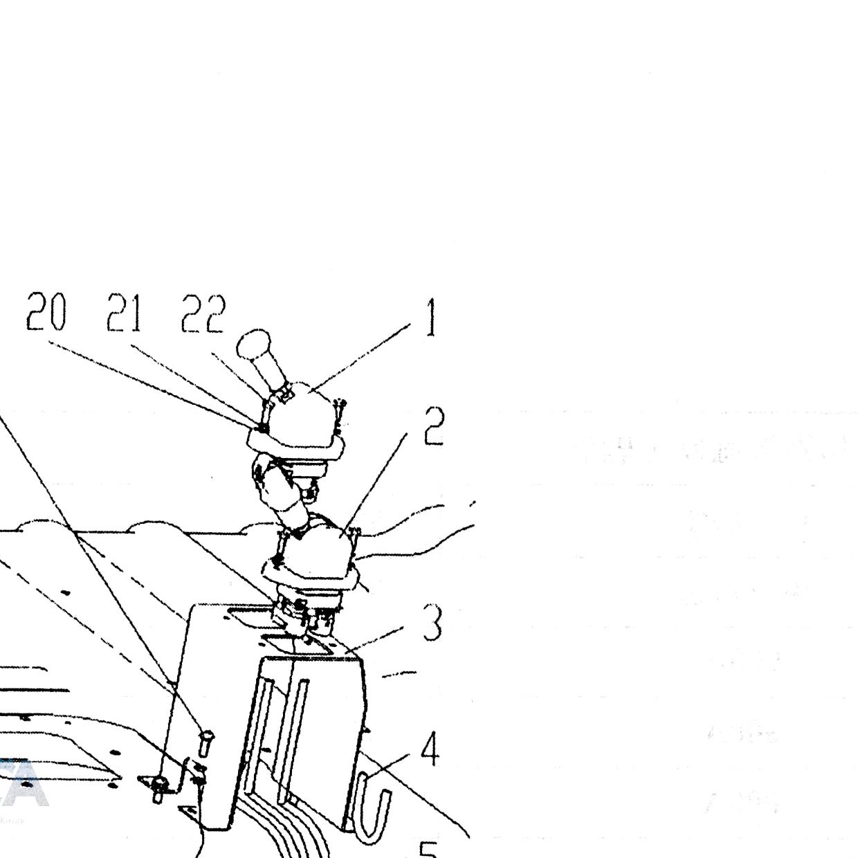 Деталь по артикулу WG9000360528 — положение на схеме Тормозные фитинги, трубки 6.1.4 , Кран воздушный