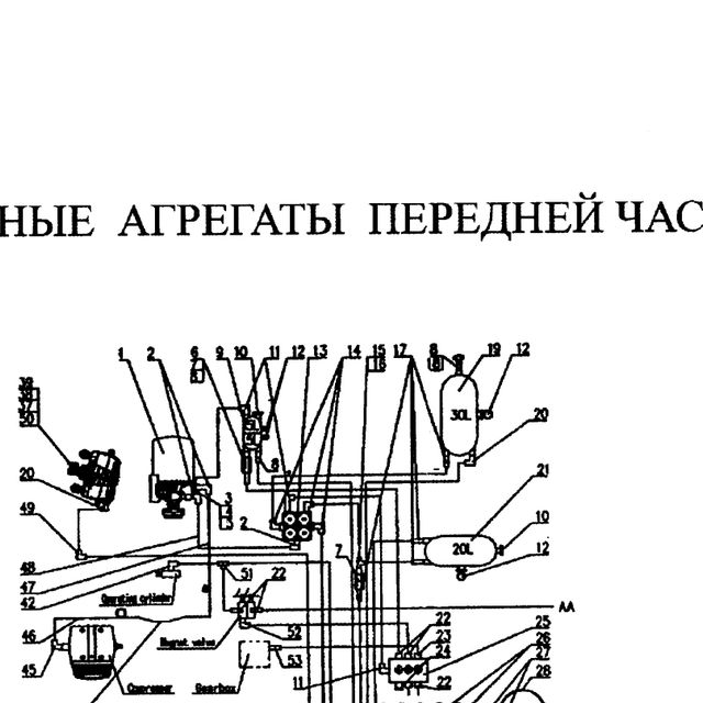 штуцер — положение на схеме Передняя тормозная система.