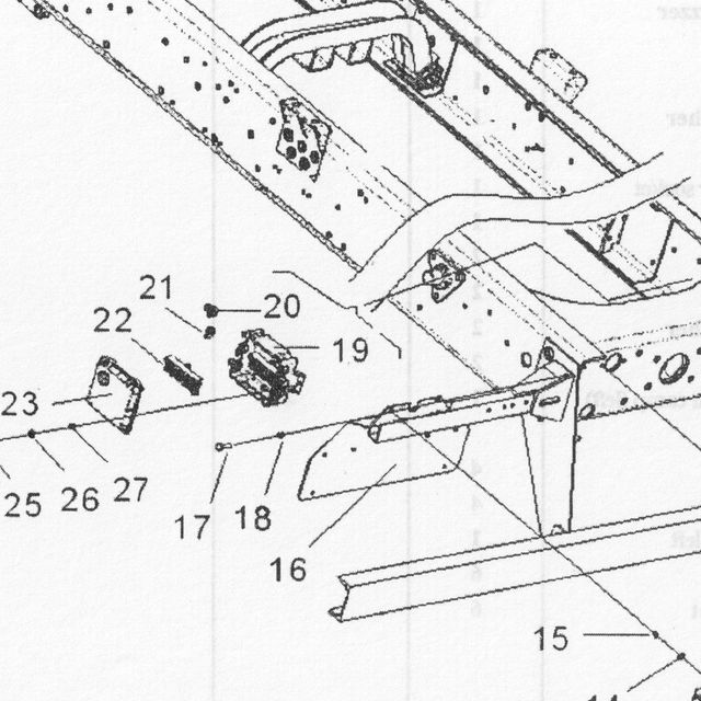 Корпус монтажного блока — положение на схеме Распределительная коробка и задний фонарь