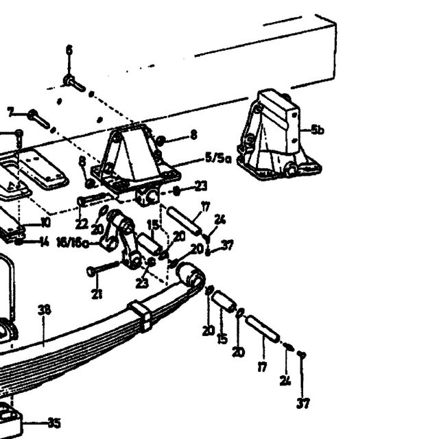 масленка с конусной резьбой — положение на схеме Передняя подвеска 4х2 6х4 6х2
