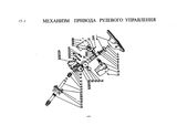 Схема Механизм привода рулевого управления (колесо рулевое, рулевой кардан)