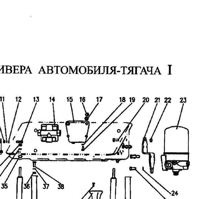 Гайка — положение на схеме Крепление ресивера