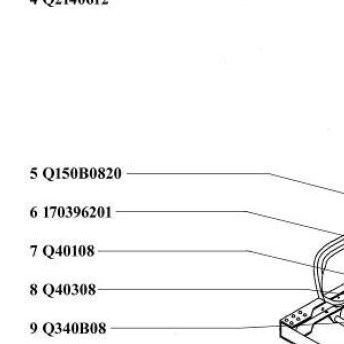 Болт JAC OE — положение на схеме КПП механизм