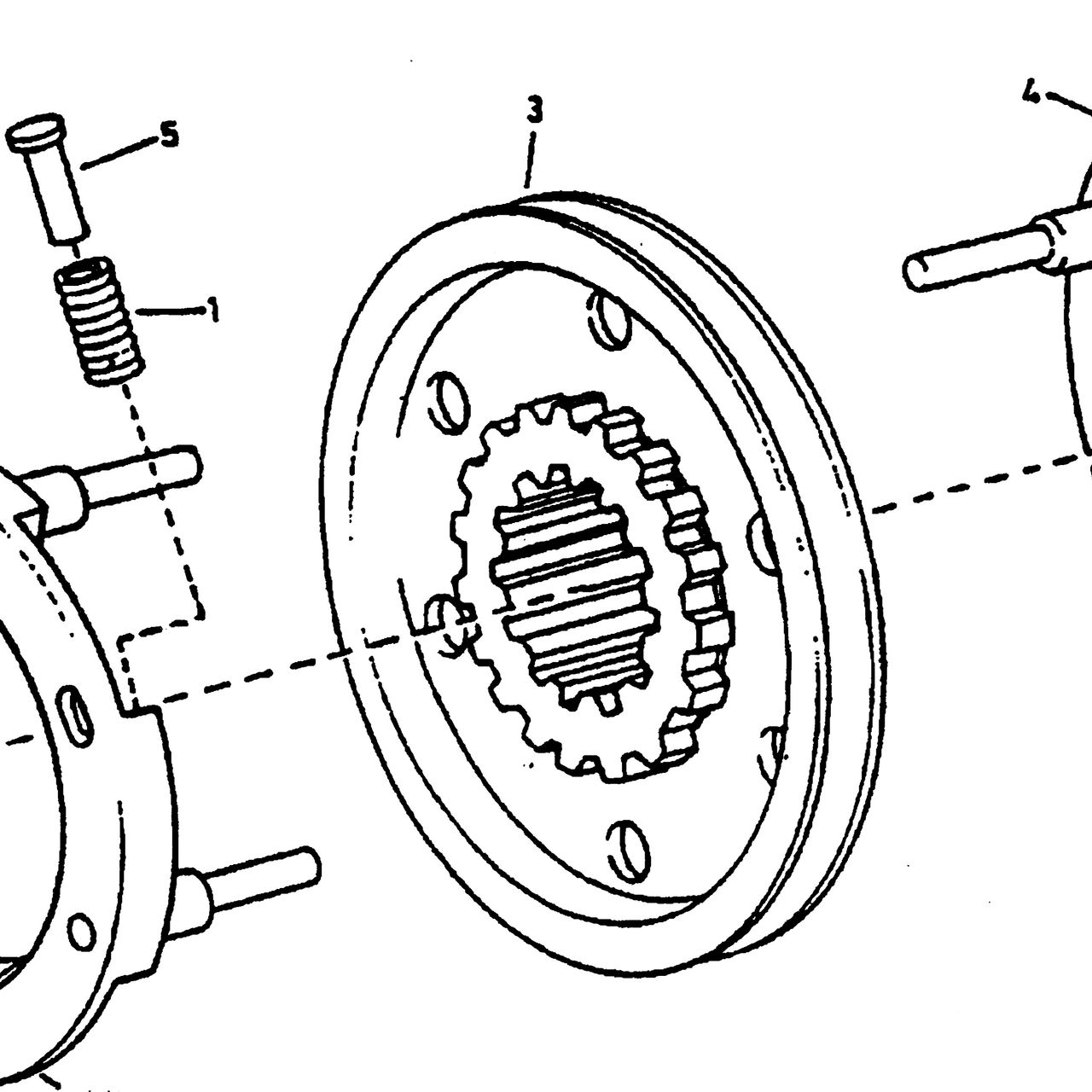 Деталь по артикулу JS130T1701140 — положение на схеме Синхронизатор Fuller