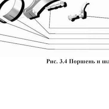 Кольцо маслосъемное — положение на схеме Поршень и шатун