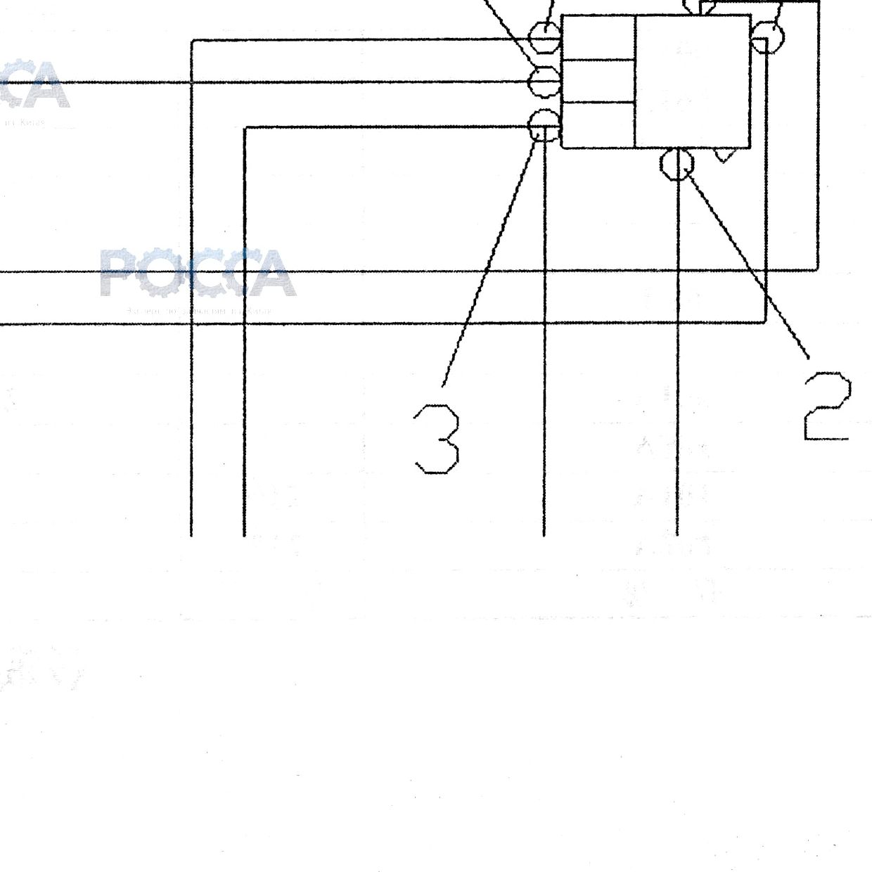 Деталь по артикулу WG9000361304 — положение на схеме Тормозные фитинги, трубки 6.1.6.7