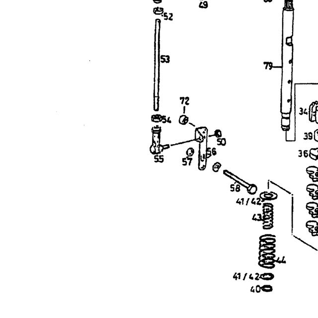 Наконечник шаровый опорного рычага правый КПП ZF S6-120 HOWO (Хово) — положение на схеме Боковая крышка и механизм переключения передач