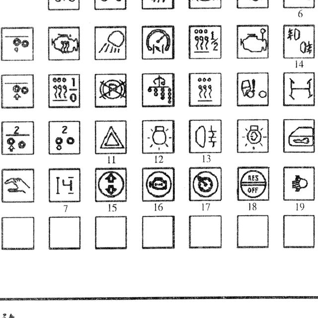 Клавиша света SHAANXI (Шанкси) SHACMAN (Шакман) — положение на схеме Выключатели