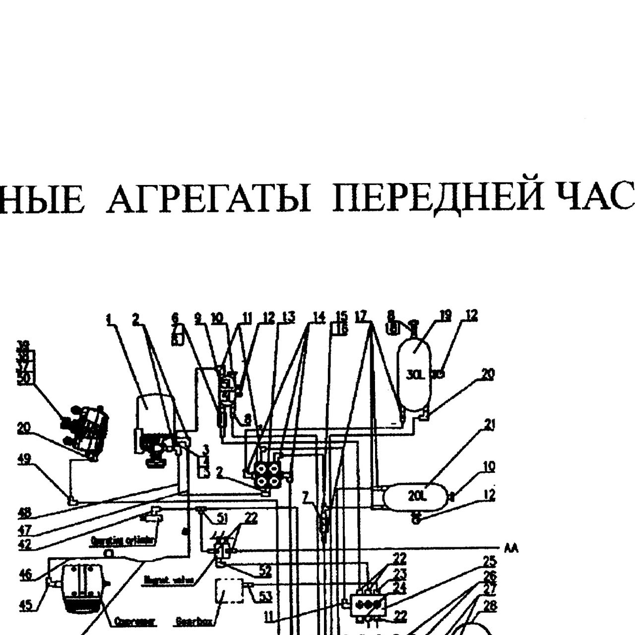штуцер — положение на схеме Передняя тормозная система.