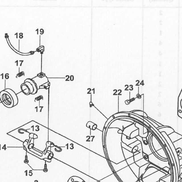 Пресс-масленка шкворня (угловая) JAC N-120, Компас-12 — положение на схеме Сборка корпуса сцепления и коробки передач 8JS118