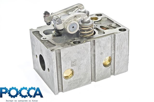 Головка блока цилиндров в сборе ГБЦ WD615 Евро-2 HOWO (Хово) Createk