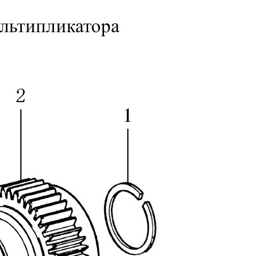Кольцо стопорное подшипника d-56x46 КПП Fuller — положение на схеме 12. Шестерня ведущая демультипликатора