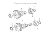 Схема Валы промежуточные демультипликатора 12JS200-TA