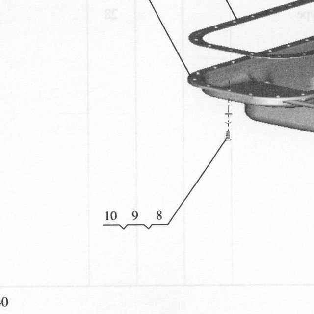 Болт JAC OE — положение на схеме Поддон 125z (JH2L JH2M)