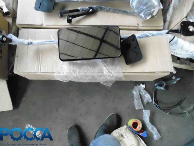 Зеркало заднего вида левое с кронштейном SHAANXI (Шанкси) SHACMAN (Шакман) F2000