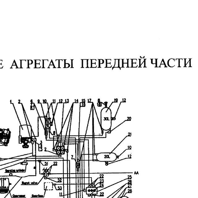 прямой штуцер — положение на схеме Передняя тормозная система.